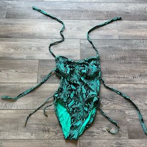 Swimsuit Snake Print